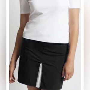 DAGNY SCOUT Black Pleated Golf Skirt Size Medium